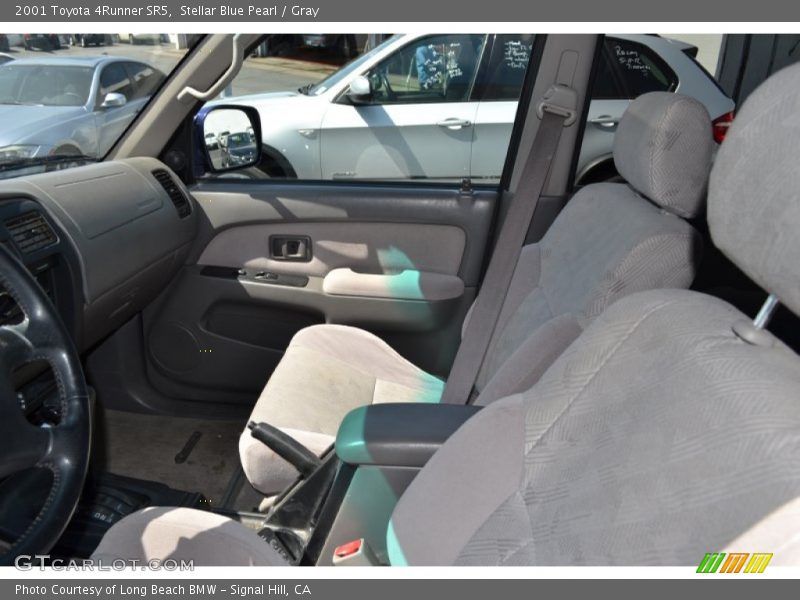 Stellar Blue Pearl / Gray 2001 Toyota 4Runner SR5