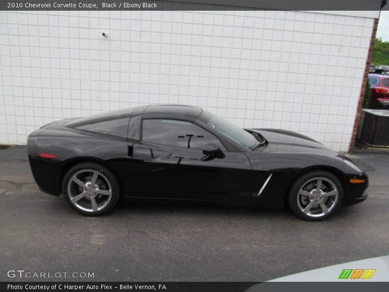 Black / Ebony Black 2010 Chevrolet Corvette Coupe