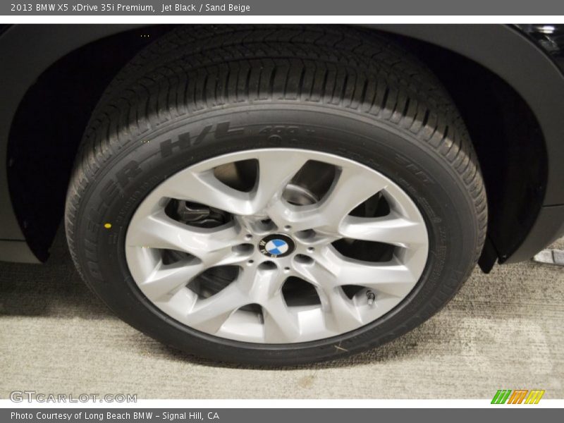 Jet Black / Sand Beige 2013 BMW X5 xDrive 35i Premium