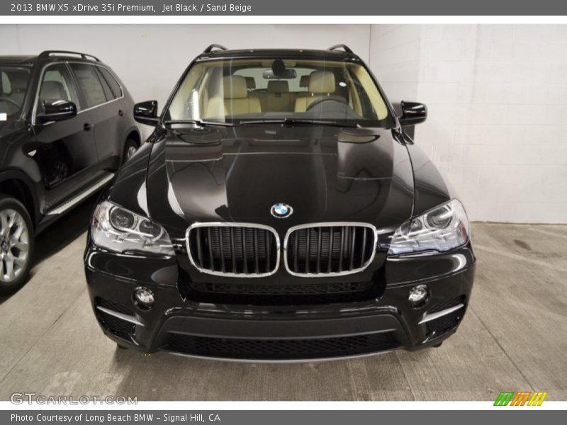 Jet Black / Sand Beige 2013 BMW X5 xDrive 35i Premium