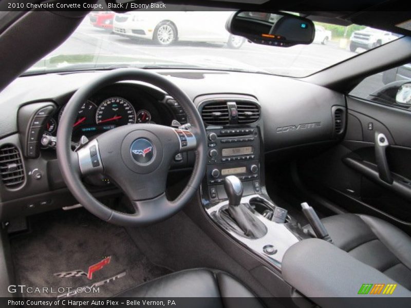 Dashboard of 2010 Corvette Coupe