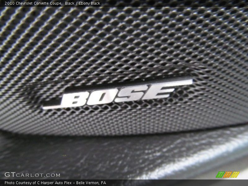 Audio System of 2010 Corvette Coupe