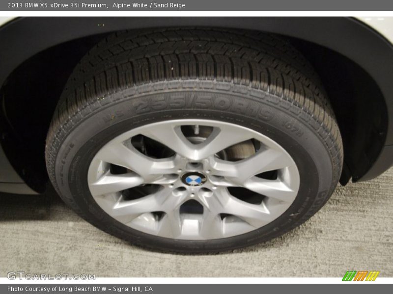 Alpine White / Sand Beige 2013 BMW X5 xDrive 35i Premium