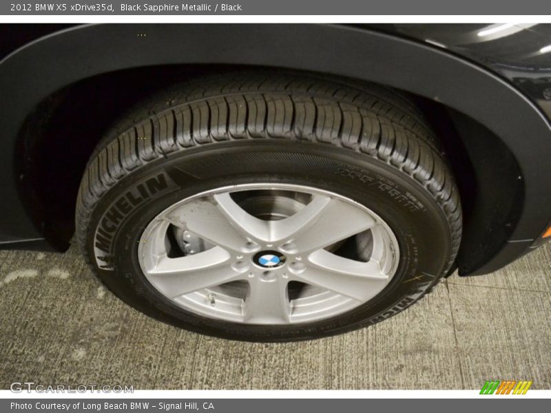 Black Sapphire Metallic / Black 2012 BMW X5 xDrive35d