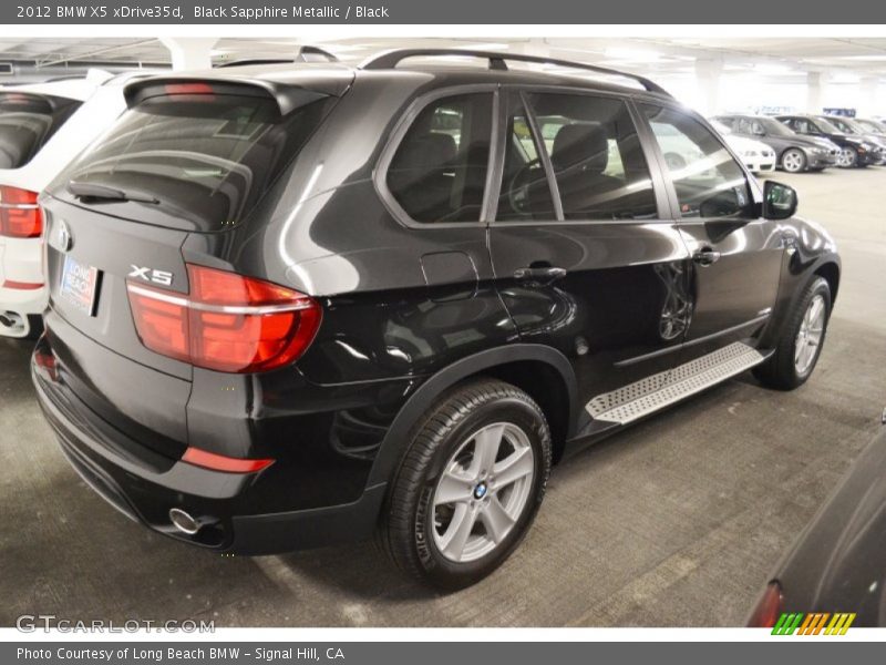Black Sapphire Metallic / Black 2012 BMW X5 xDrive35d