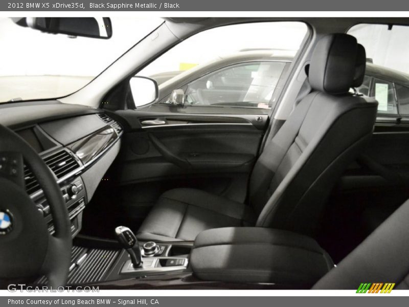 Black Sapphire Metallic / Black 2012 BMW X5 xDrive35d