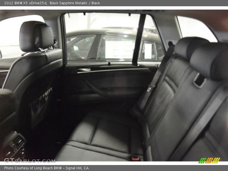 Black Sapphire Metallic / Black 2012 BMW X5 xDrive35d
