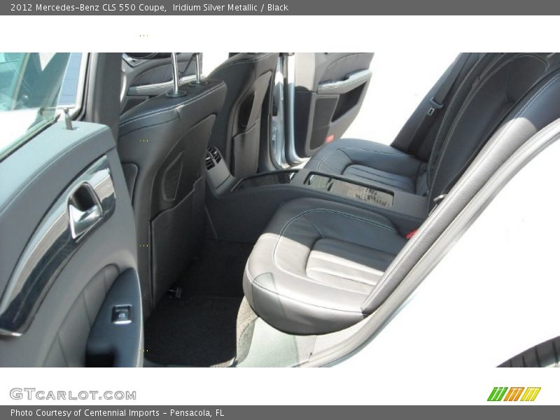 Iridium Silver Metallic / Black 2012 Mercedes-Benz CLS 550 Coupe