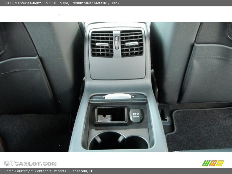 Iridium Silver Metallic / Black 2012 Mercedes-Benz CLS 550 Coupe