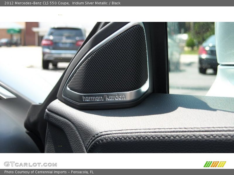 Iridium Silver Metallic / Black 2012 Mercedes-Benz CLS 550 Coupe