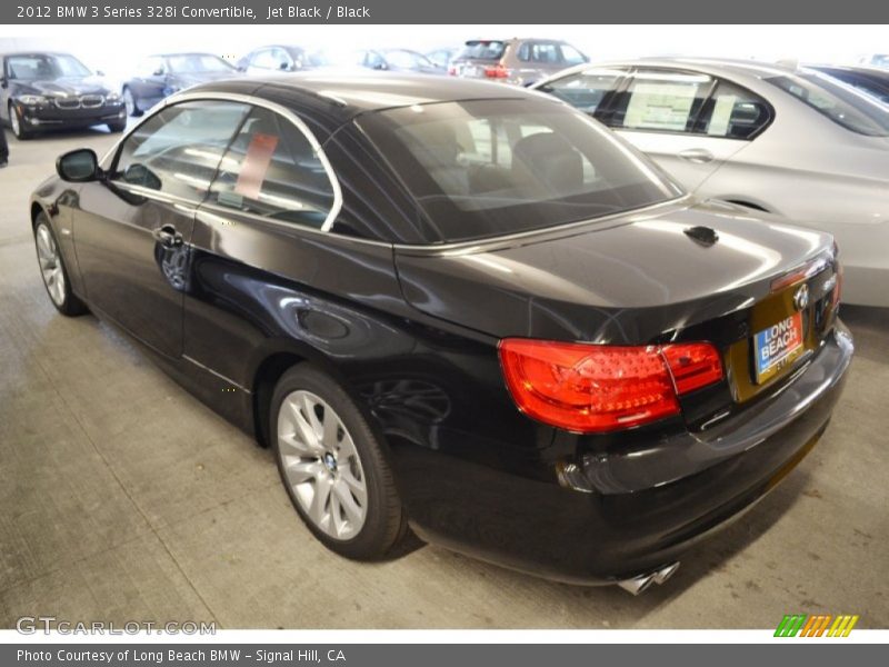 Jet Black / Black 2012 BMW 3 Series 328i Convertible