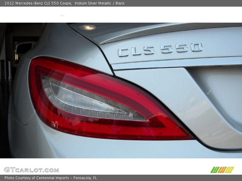 Iridium Silver Metallic / Black 2012 Mercedes-Benz CLS 550 Coupe