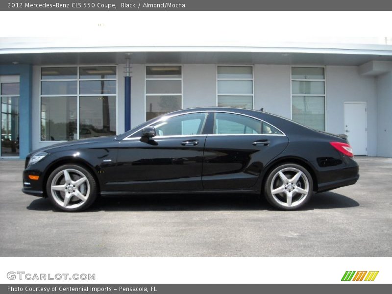 Black / Almond/Mocha 2012 Mercedes-Benz CLS 550 Coupe