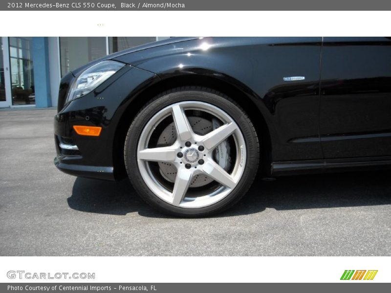Black / Almond/Mocha 2012 Mercedes-Benz CLS 550 Coupe