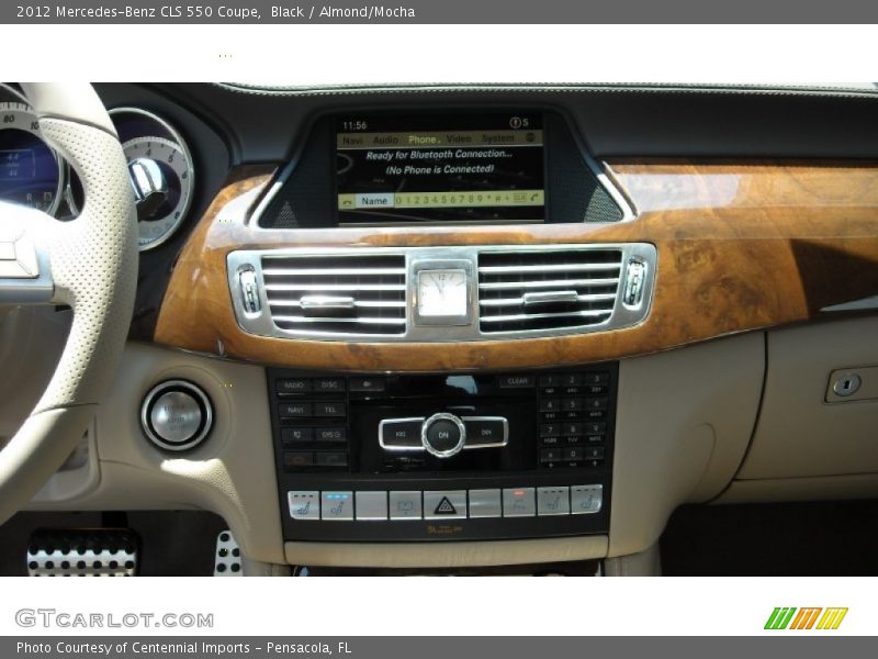 Black / Almond/Mocha 2012 Mercedes-Benz CLS 550 Coupe