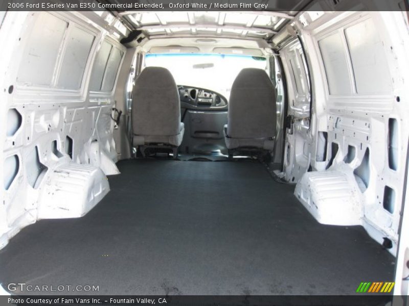 Oxford White / Medium Flint Grey 2006 Ford E Series Van E350 Commercial Extended