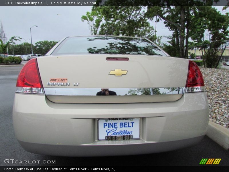 Gold Mist Metallic / Neutral 2010 Chevrolet Impala LT