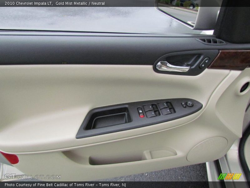 Gold Mist Metallic / Neutral 2010 Chevrolet Impala LT