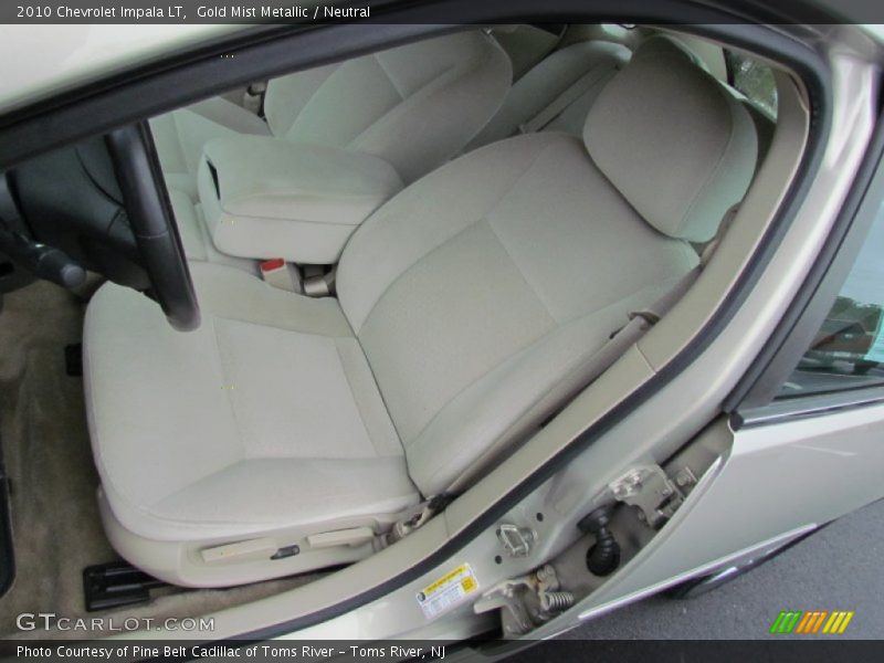 Gold Mist Metallic / Neutral 2010 Chevrolet Impala LT