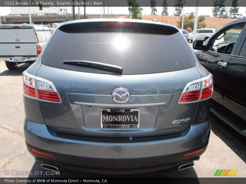 Dolphin Gray Mica / Black 2011 Mazda CX-9 Touring
