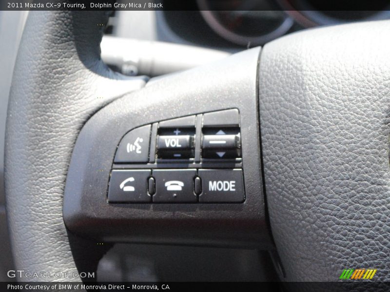 Dolphin Gray Mica / Black 2011 Mazda CX-9 Touring