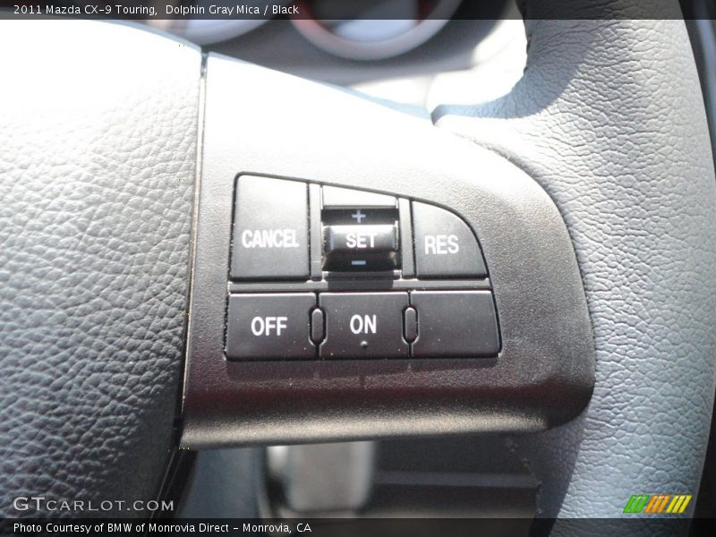 Dolphin Gray Mica / Black 2011 Mazda CX-9 Touring