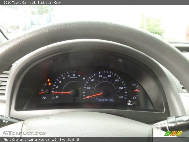 Black / Ash Gray 2010 Toyota Camry LE