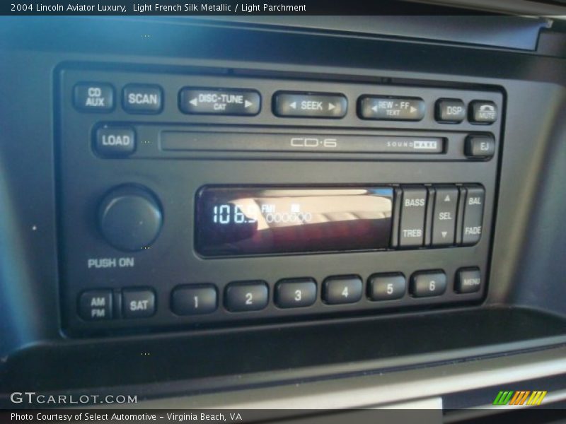 Light French Silk Metallic / Light Parchment 2004 Lincoln Aviator Luxury