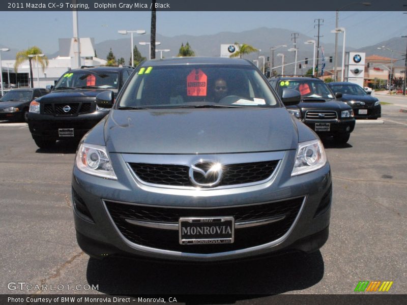 Dolphin Gray Mica / Black 2011 Mazda CX-9 Touring