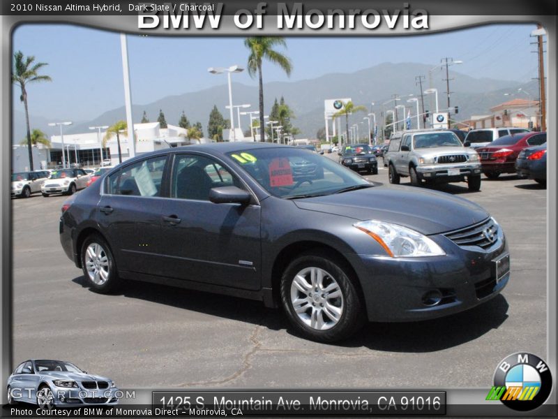 Dark Slate / Charcoal 2010 Nissan Altima Hybrid