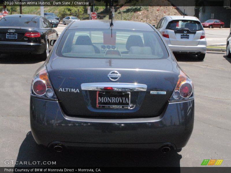 Dark Slate / Charcoal 2010 Nissan Altima Hybrid
