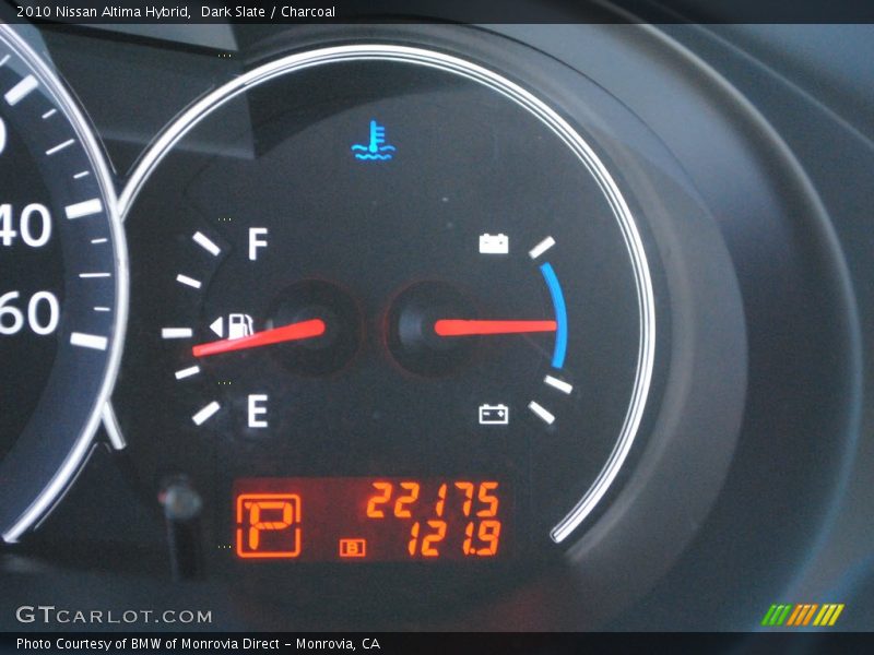 Dark Slate / Charcoal 2010 Nissan Altima Hybrid