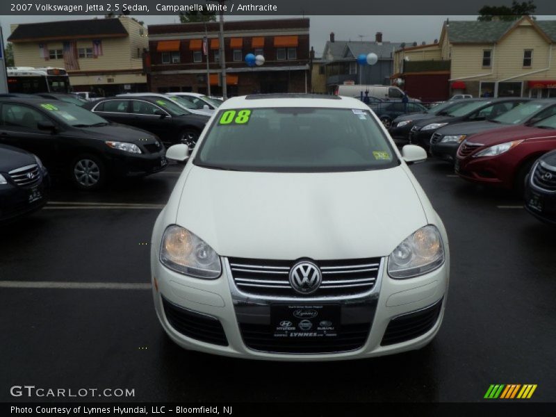 Campanella White / Anthracite 2007 Volkswagen Jetta 2.5 Sedan