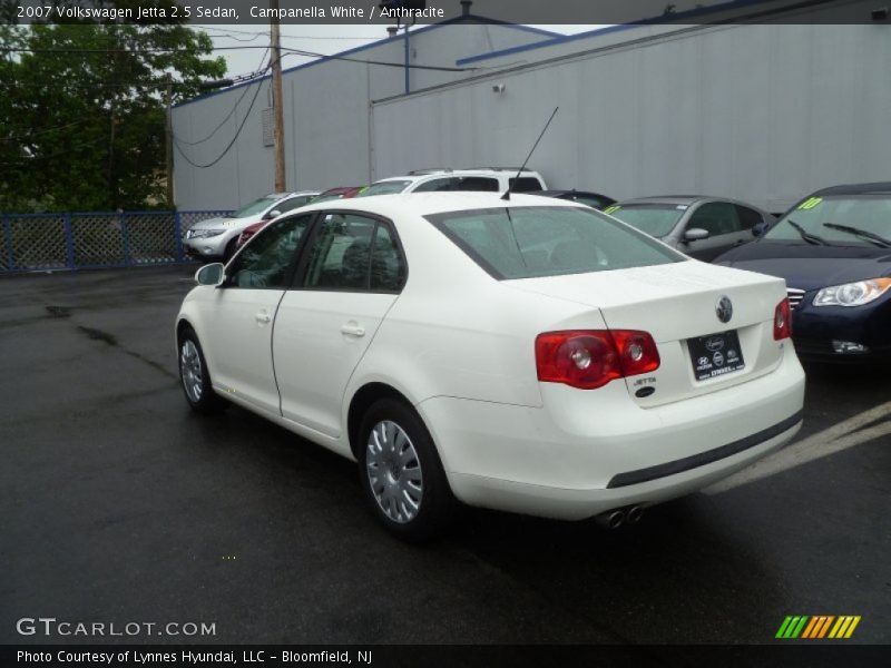 Campanella White / Anthracite 2007 Volkswagen Jetta 2.5 Sedan
