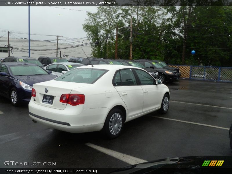 Campanella White / Anthracite 2007 Volkswagen Jetta 2.5 Sedan