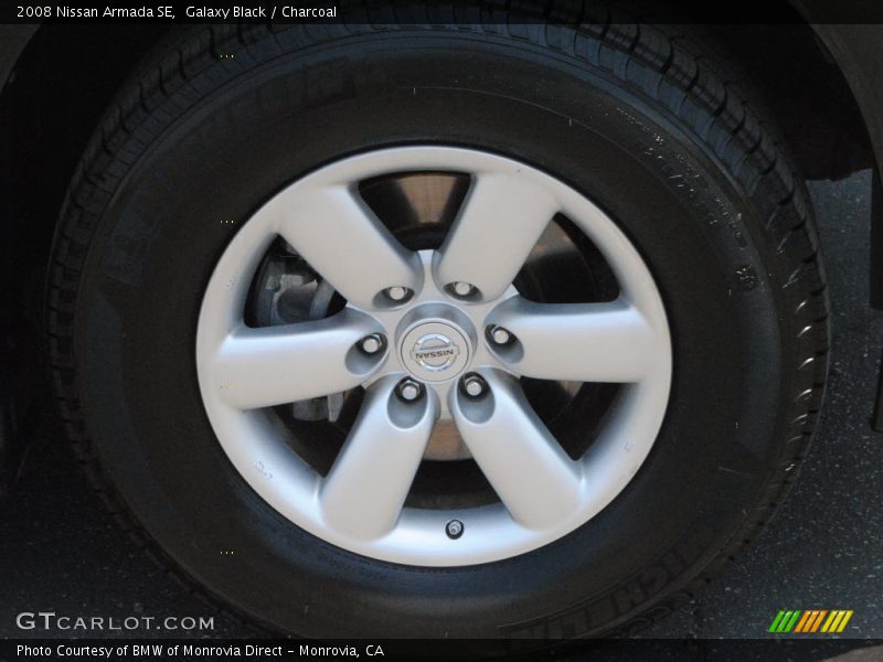Galaxy Black / Charcoal 2008 Nissan Armada SE