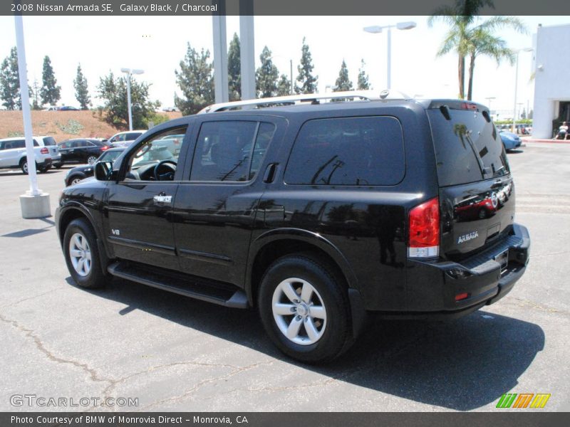 Galaxy Black / Charcoal 2008 Nissan Armada SE