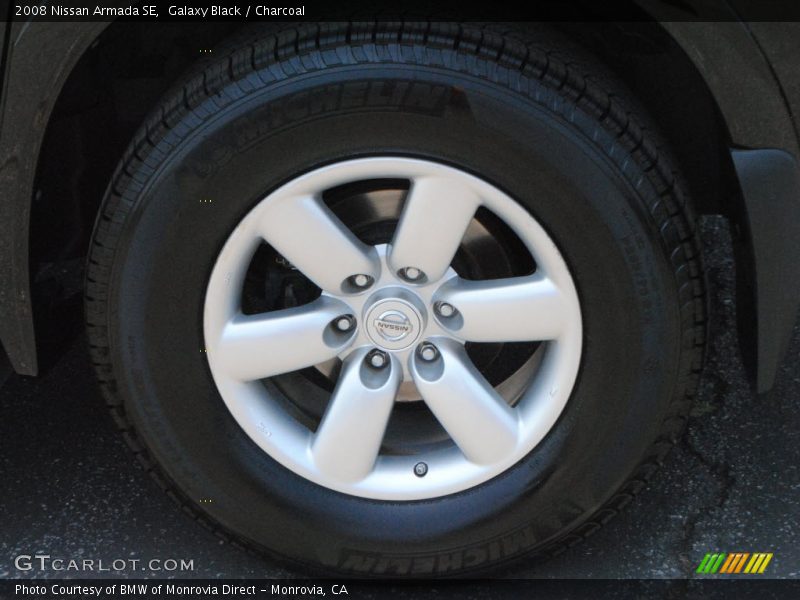 Galaxy Black / Charcoal 2008 Nissan Armada SE