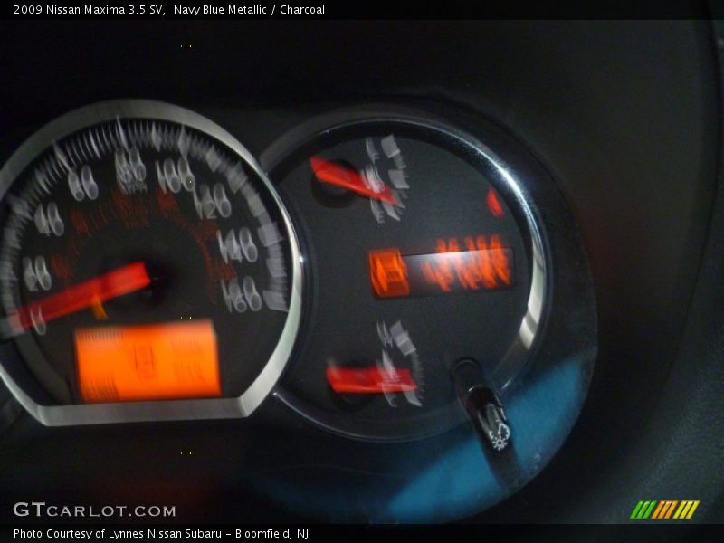 Navy Blue Metallic / Charcoal 2009 Nissan Maxima 3.5 SV