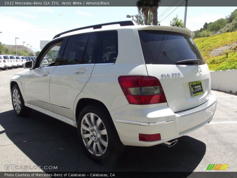 Arctic White / Almond/Black 2012 Mercedes-Benz GLK 350