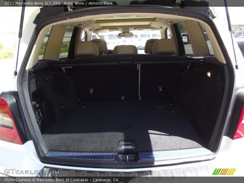 Arctic White / Almond/Black 2012 Mercedes-Benz GLK 350