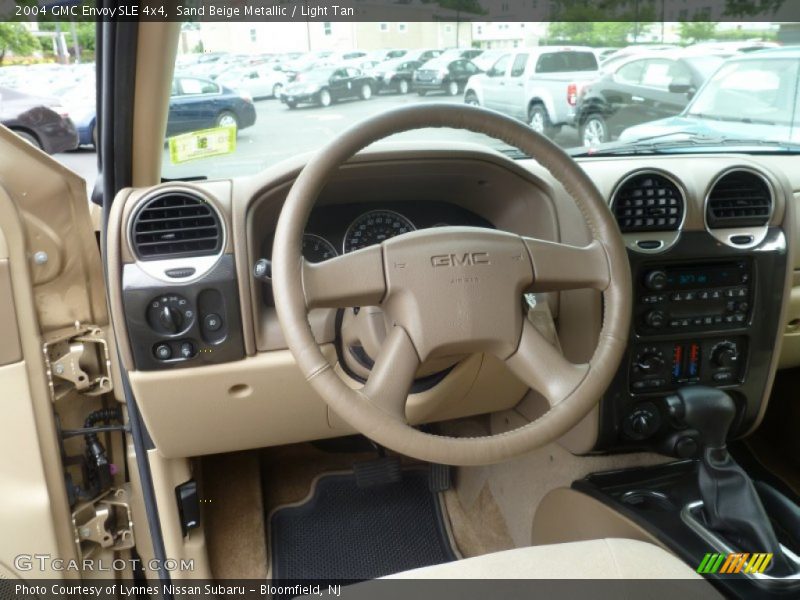 Sand Beige Metallic / Light Tan 2004 GMC Envoy SLE 4x4