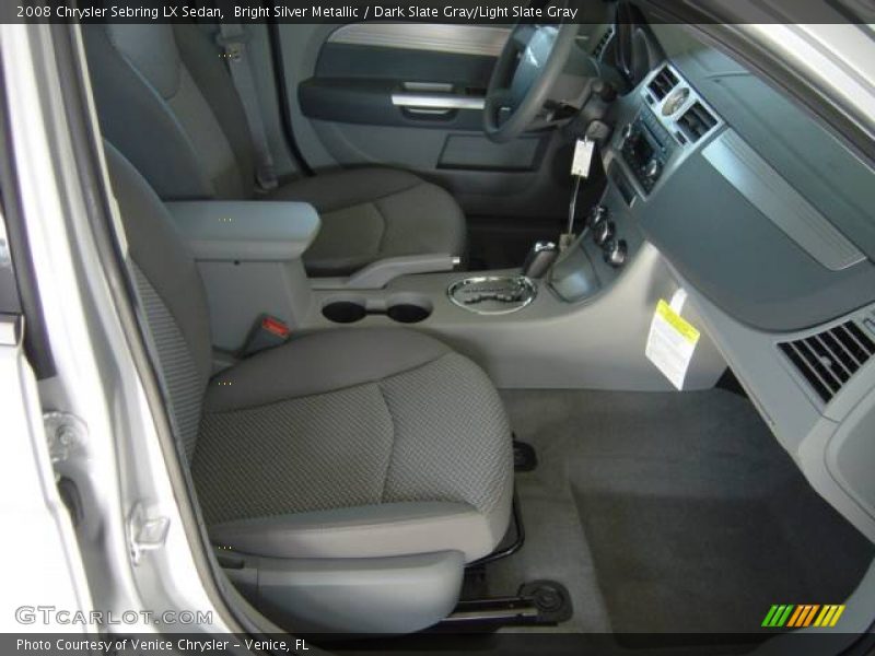 Bright Silver Metallic / Dark Slate Gray/Light Slate Gray 2008 Chrysler Sebring LX Sedan