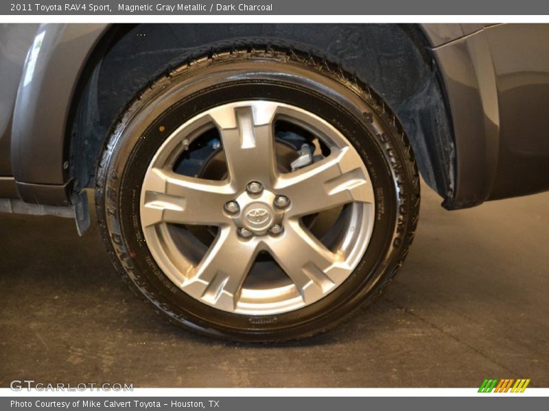 Magnetic Gray Metallic / Dark Charcoal 2011 Toyota RAV4 Sport