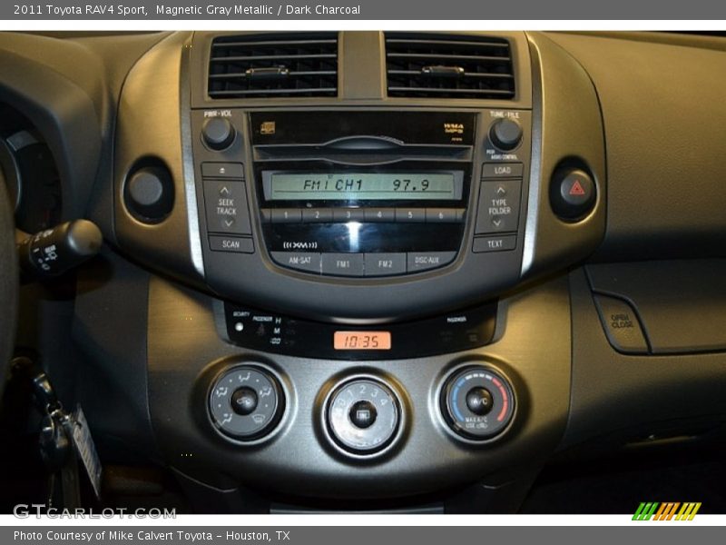 Magnetic Gray Metallic / Dark Charcoal 2011 Toyota RAV4 Sport