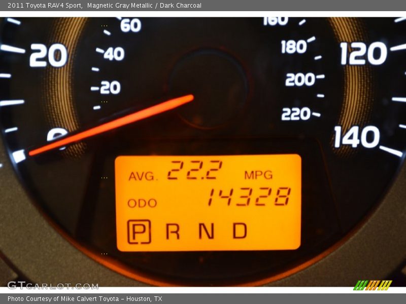 Magnetic Gray Metallic / Dark Charcoal 2011 Toyota RAV4 Sport