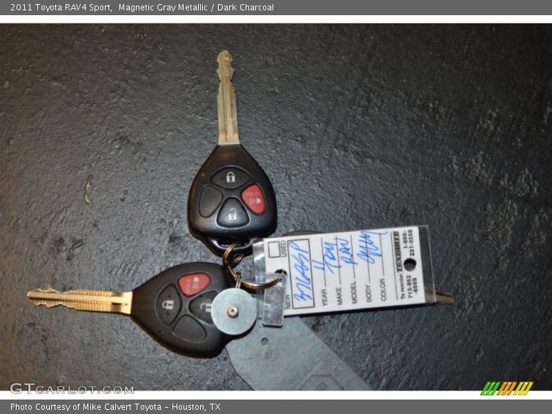 Magnetic Gray Metallic / Dark Charcoal 2011 Toyota RAV4 Sport
