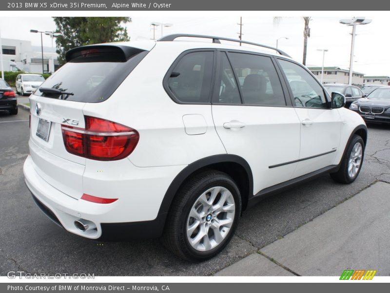 Alpine White / Oyster 2013 BMW X5 xDrive 35i Premium