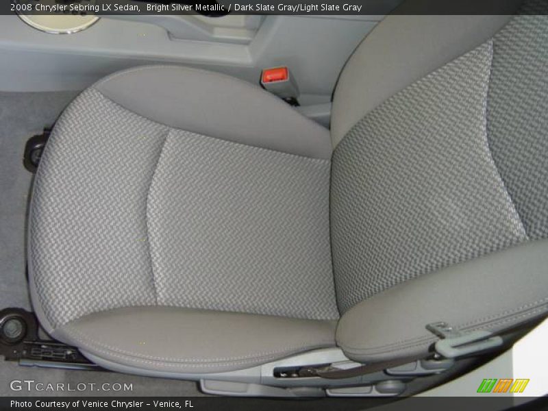 Bright Silver Metallic / Dark Slate Gray/Light Slate Gray 2008 Chrysler Sebring LX Sedan