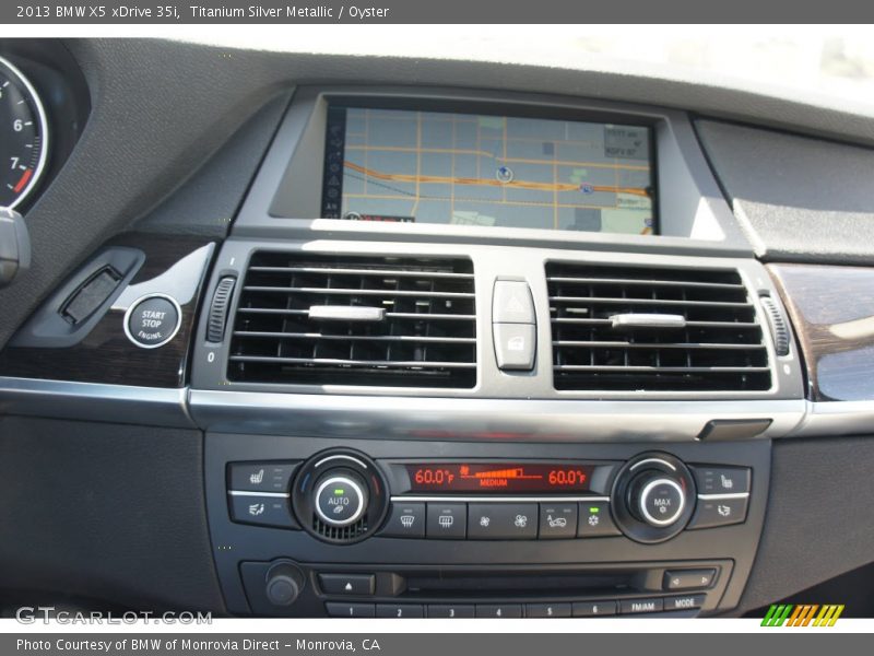 Titanium Silver Metallic / Oyster 2013 BMW X5 xDrive 35i